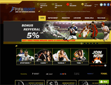 Tablet Screenshot of fifasbobet.com